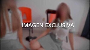 Trio Amateur Salon Hot Hormones Experiment Two Friends Part 2