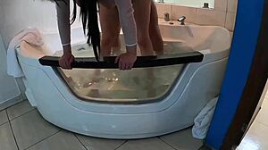 bbw stepmom fucks fat ass with stepson in motel