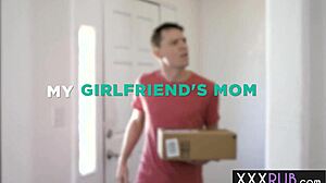 perverted delivery guy massages hot milf before monster cock ride