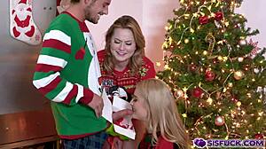 Bent Over BANGING HORNY Stepsiblings Take Turns