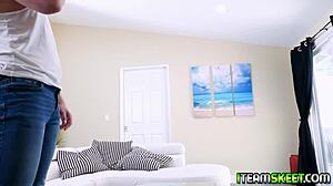 Lulu Chu hints at sucking stepbro's thick cock