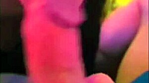 Close-Up Sloppy Blowjob from Curvy Big Tits Wife on Small Cock Ends in Facial Cumshot