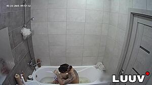 Tattooed Emily's Private Amateur Show Flashes Tits on Real Video Call?