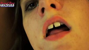 busty brunette Sarah James takes holiday deepthroat and pussy pounding