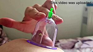suck my pierced nipples hard in bedroom closeup