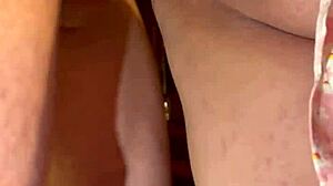 amateur milf wife drops to knees sucks cock then gets fucked hard
