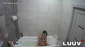 Tattooed Emily's Private Amateur Show Flashes Tits on Real Video Call?