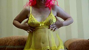 pregnant milf masturbates dildo hairy pussy juicy ass nylons