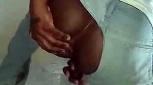 notice homeless arousal from shirt tease masturbation moment