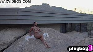 Hey, check out this big tits ebony teen stripping her curvy body bare