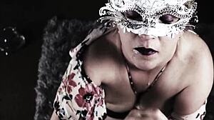 Busty Milf CFNM Sucks Balls Blows Huge Load Facial