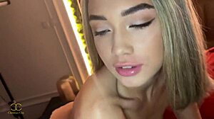 rika fane's tight pussy gapes wet from christian clay's creampie fuck