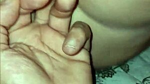 nicebigddd huge naturals cum fingering horny wife!