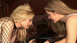 Milf duo chelsie and heather take turns gaping on one massive black cock