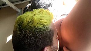 eatin' my woman's fat ass right by the window neighbor might see