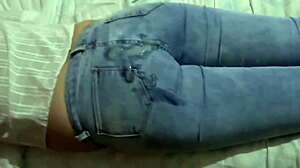 i hike jeans so stepson cums on ass twice