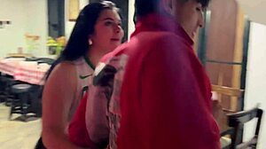 Colombian Curvy Milf BBC FMM Creampie Threesome