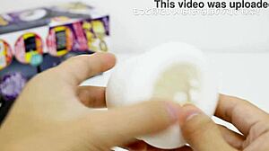 Dr. Shikomi's piston lab explodes with handjob machine frenzy