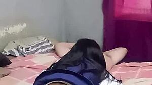 black skinny schoolgirl sucks step daddies cock