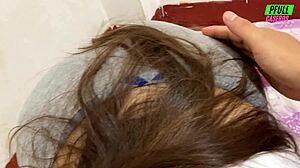 Secretly Fucking Cousin's Girlfriend Bareback In Real Homemade Video