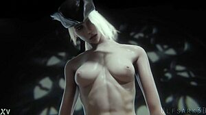 Lady Maria rides that big cock with her huge ass bouncing