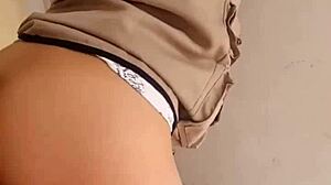 Ingeniera colombiana nataly follando antes de ir al trabajo