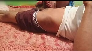 desi indian footjob lund chudaya outdoor
