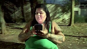 mamei meu marido em publico no mato with big ass