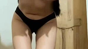 colombian asian girl does a sensual dance