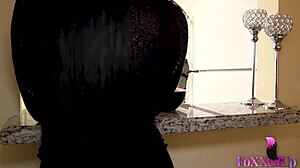 Steamy kitchen romp with curvy milf cristi ann
