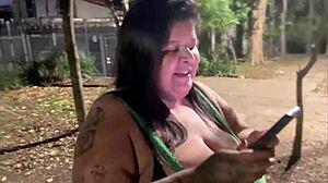 mamei meu marido em publico no mato with big ass