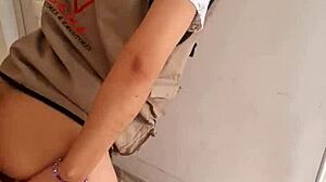 Ingeniera colombiana nataly follando antes de ir al trabajo