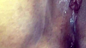 horny shaved pussy reaches intense orgasm now