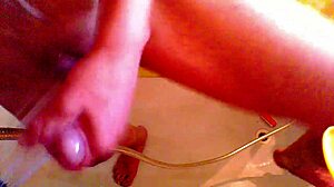 jerking in the shower with czech babe