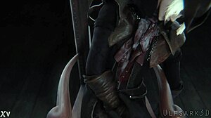 Lady Maria rides that big cock with her huge ass bouncing