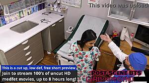 Misty Addams Tampa University Entrance Physical With Toys Gaping Her Ass