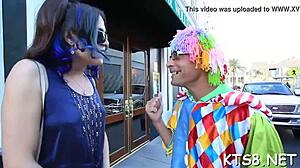 anal penetration for a ladyboy in contest