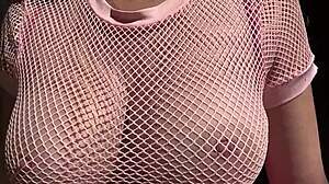italian horny milf artemisia love hot big tits bouncing session