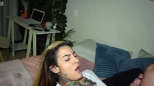 Superhot Inked Girl Next Door Fucks Married Neighbor Hard
