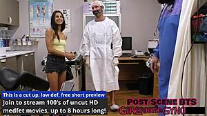 Misty Addams Tampa University Entrance Physical With Toys Gaping Her Ass