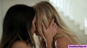 Lesbian stepmom enjoys licking stepdaughters pussy