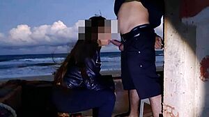 tomando no c� na praia delicia