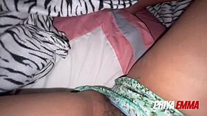 pakistani wife shows big milky boobs and hairy pussy