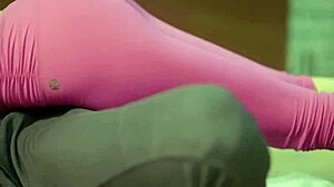 ha na gyung and la risa in gym sex