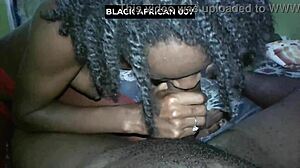 Skinny Black Bitch Teases Boyfriend With Hot Striptease Dance