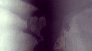 Man pees his pants during shower