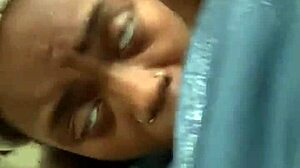 stepsister rolls eyes during rough doggystyle