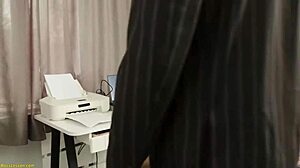 nympho secretary milf gets ass destroyed
