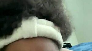 stepsister rolls eyes during rough doggystyle