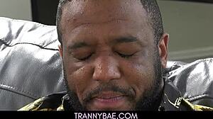 Sexy shemale doctor bbc pounded in interracial anal